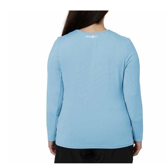 Hang Ten Ladies Long Sleeve Rashguard UPF 50+ - Small - Picture 2 of 3